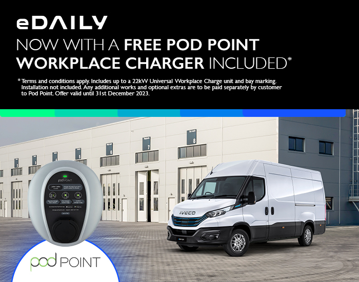 FREE POD POINT WORKPLACE CHARGER